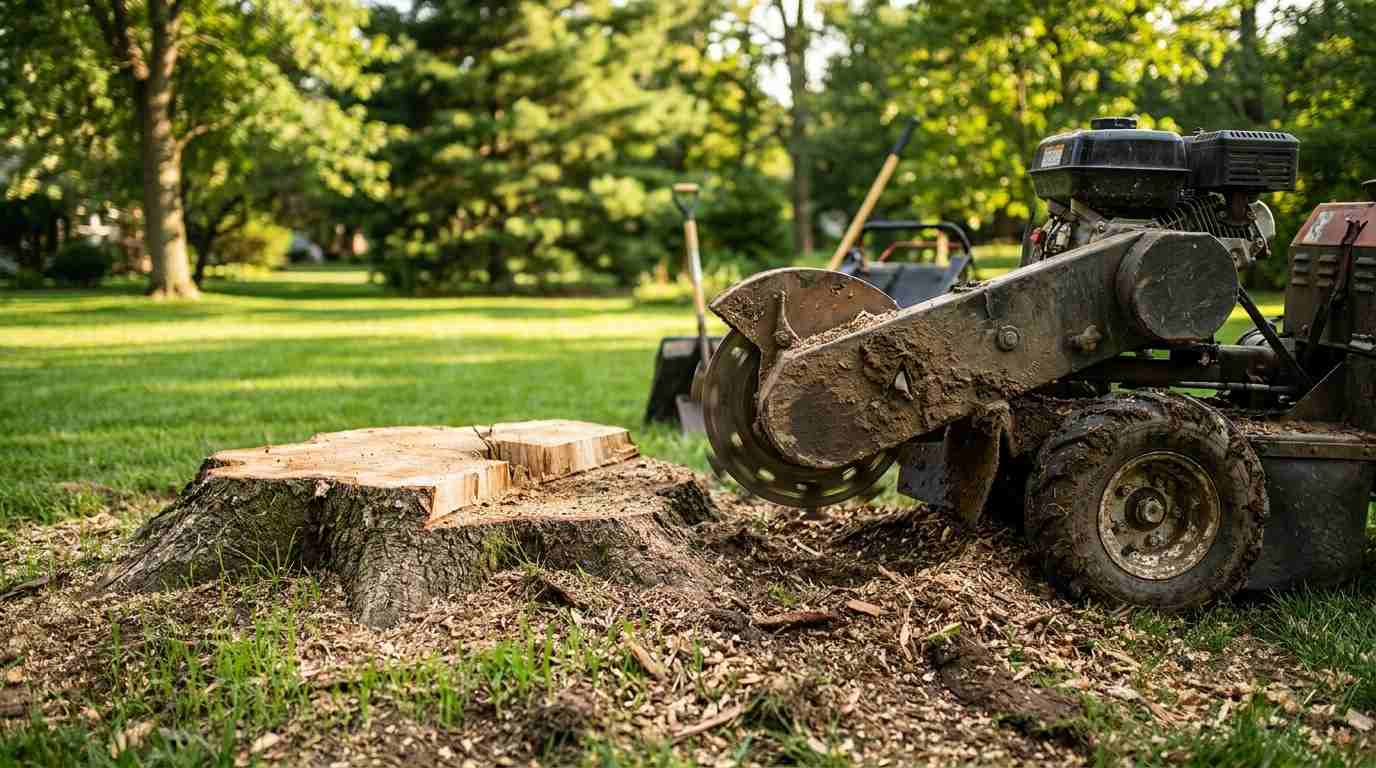 Tree Stump Removal Cincinnati Service Helps Restore Yards